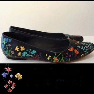 RARE Camper Twins leather flats size 8.5